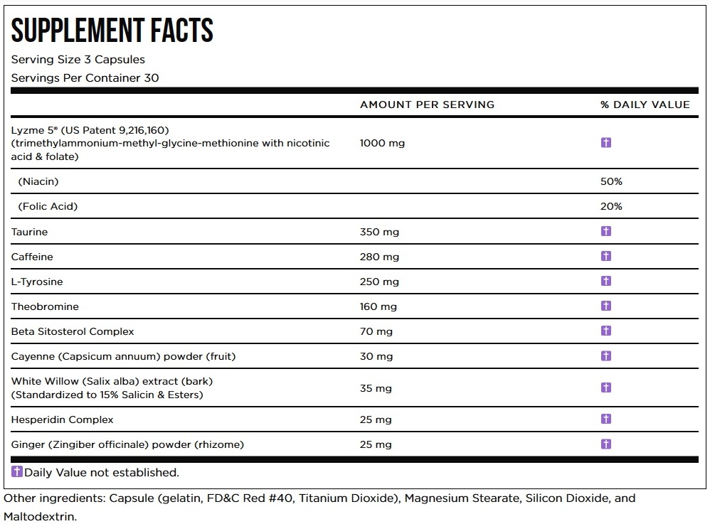 EFX-Lyzme5-Supp-Facts