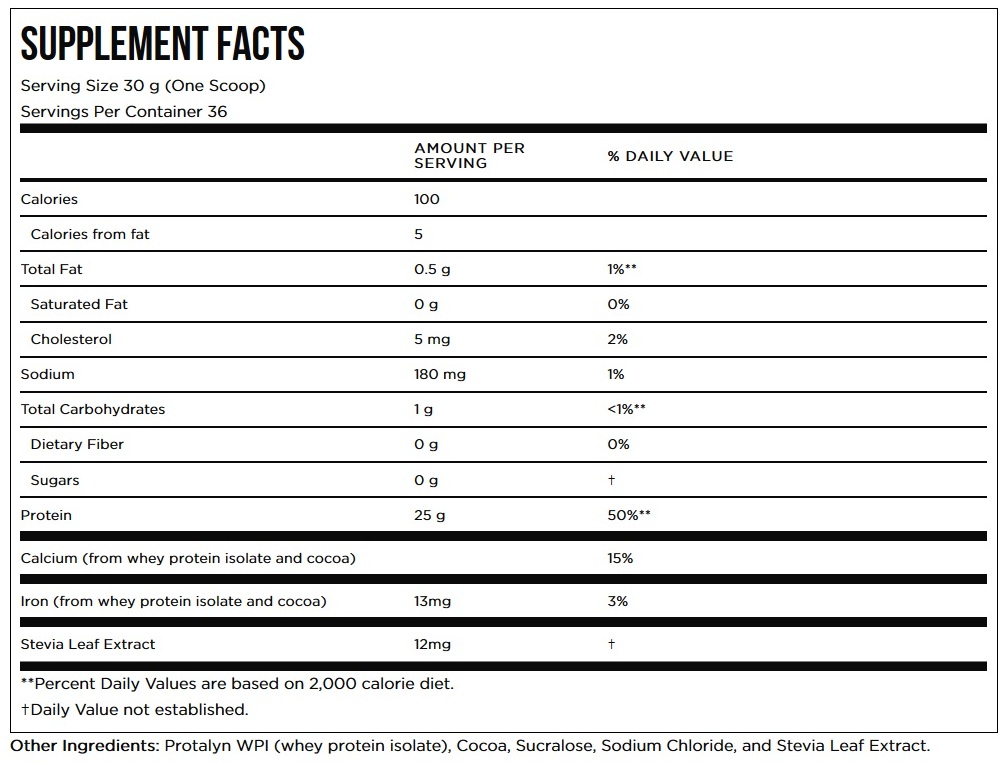 EFX-TG-Isolate-Supplement-Facts