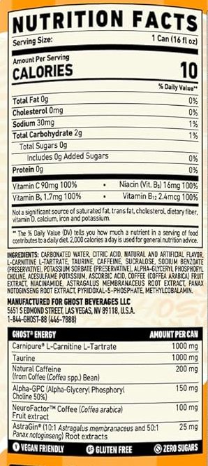 Ghost-Energy-RTD-Supplement-Facts