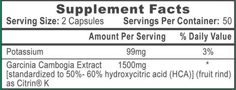 Hitech-Garcinia-Supp-Facts