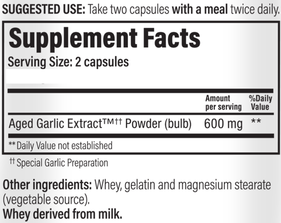 Kyolic-Formula-100-Supplement-Facts