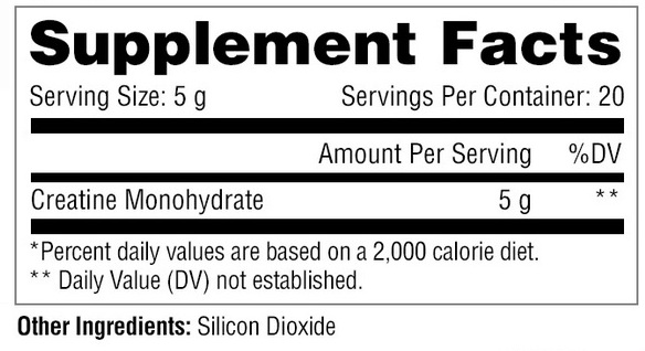 Metabolic-Nutrition-Creatine-Supplement-Facts