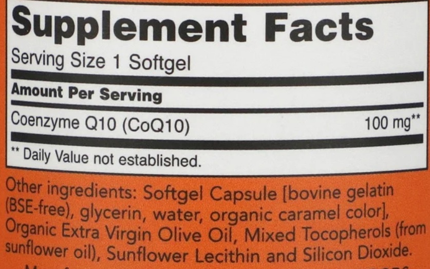 Now-CoQ10-100mg-Sgels-Suplement-Facts