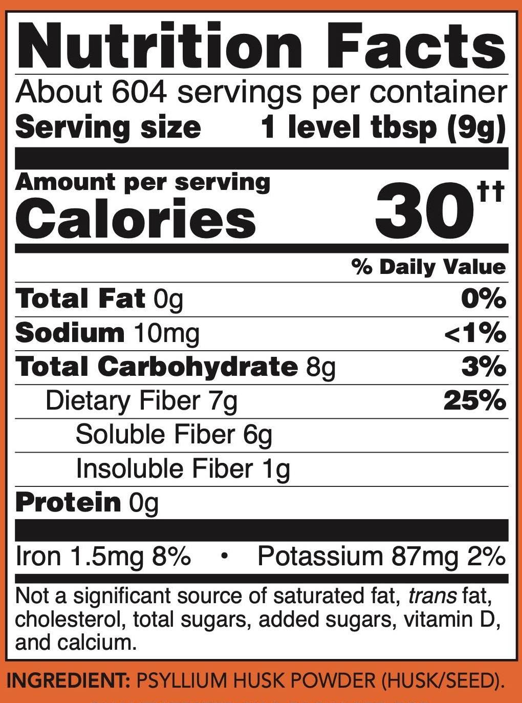 Now-Foods-Psyllium-Hush-Supplement-Facts