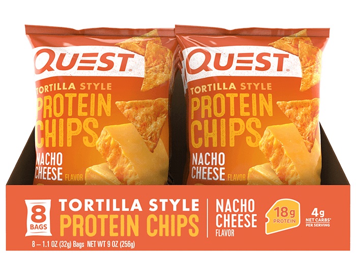 (image for) Quest Nutrition Tortilla Style Protein Chips 1.1oz 8 Pack