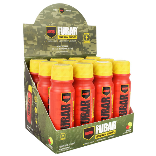 (image for) Redcon1 Fubar Energy Shot 12 Pack