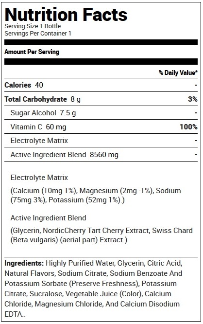 Vpx-Cherry-Blast-Supplement-Facts