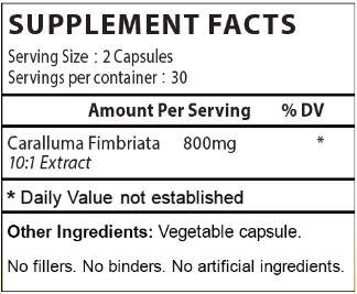 caralluma_supp_facts