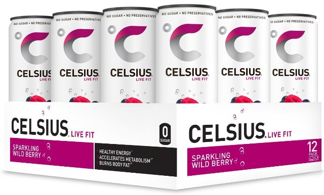 (image for) Celsius RTD 12 oz - 12 Packs