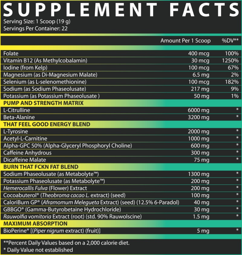 outlift-burn-supplement-facts