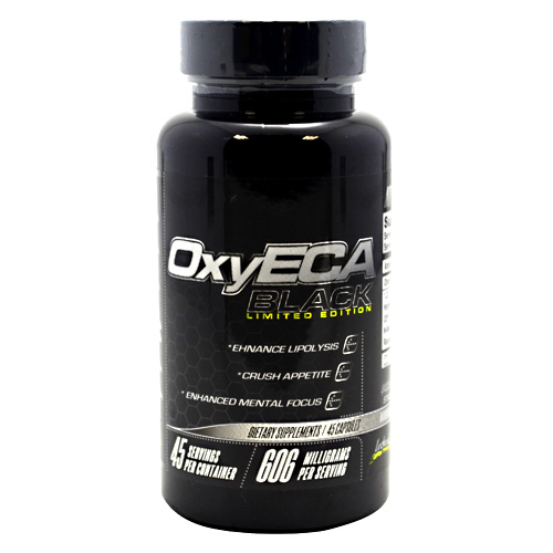 (image for) Lecheek Nutrition OxyECA Black 45 Caps
